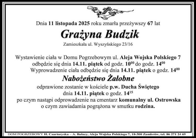 Grażyna Budzik