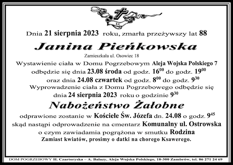 Janina Pieńkowska