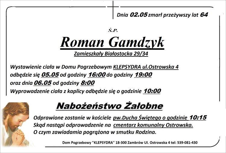 Roman Gamdzyk