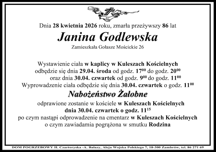 Janina Godlewska