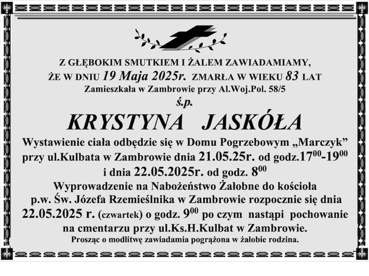 Krystyna Jaskóła