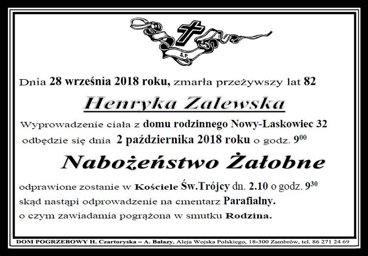 Henryka Zalewska