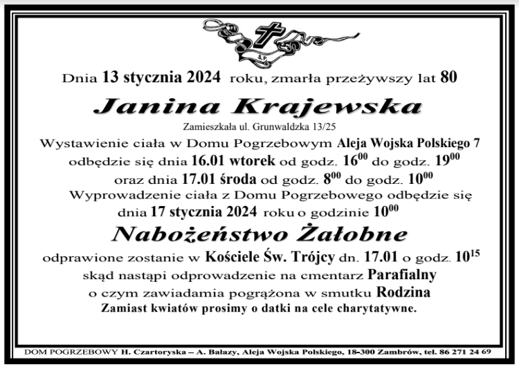 Janina Krajewska
