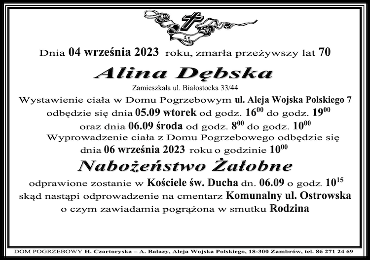 Alina  Dębska