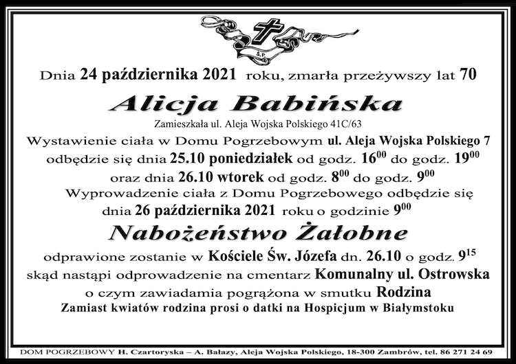 Alicja Babińska
