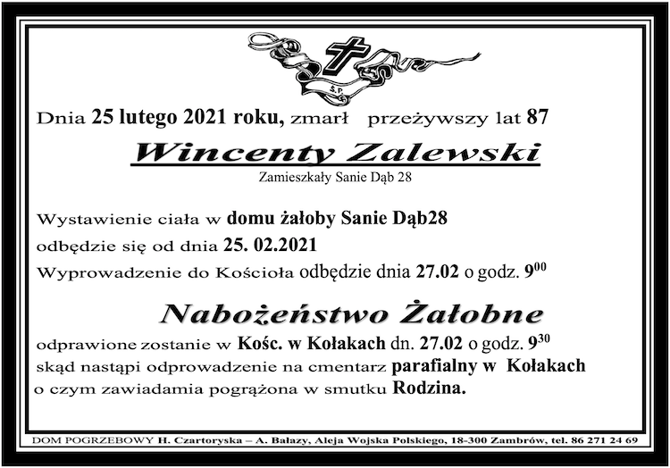 Wincenty Zalewski