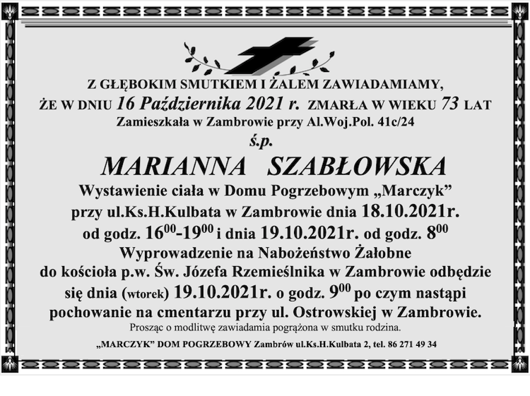 Marianna Szabłowska