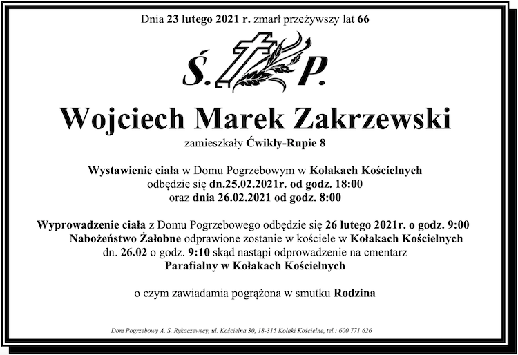 Wojciech Marek Zakrzewski