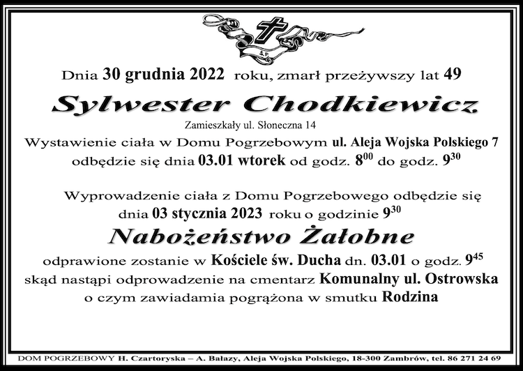  Sylwester Chodkiewicz