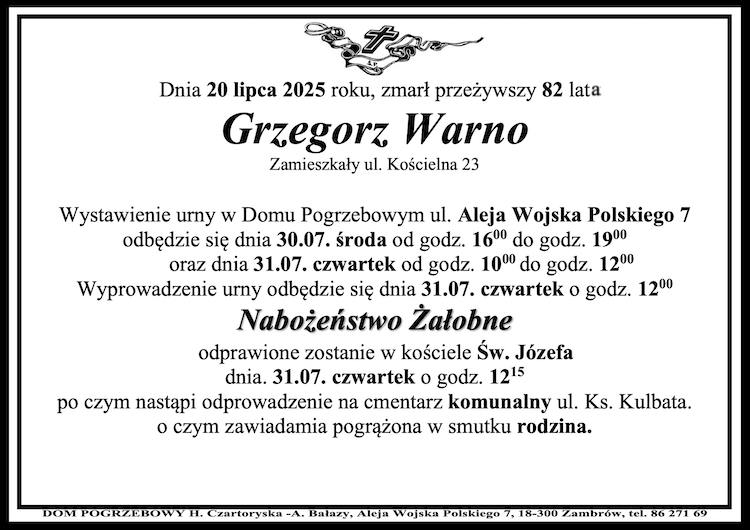 Grzegorz Warno
