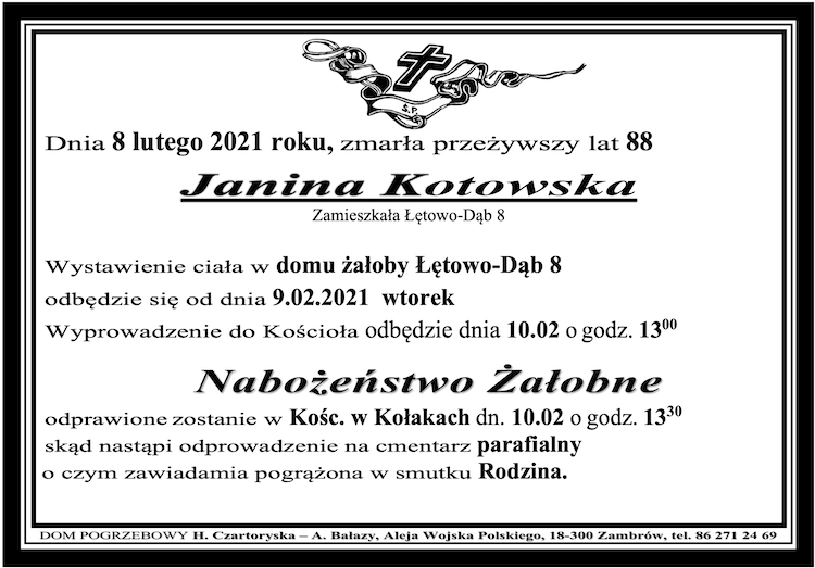 Janina Kotowska