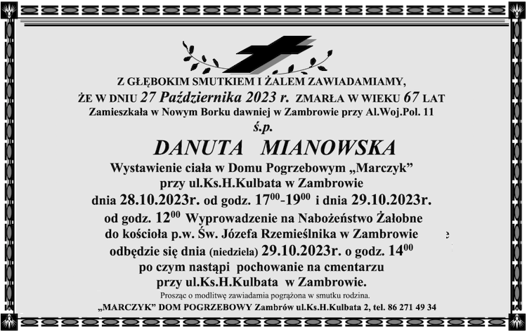 Danuta Mianowska