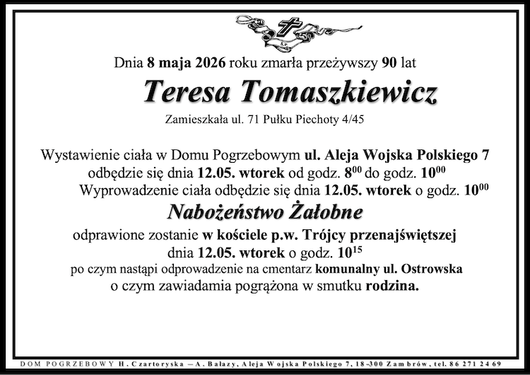 Teresa Tomaszkiewicz