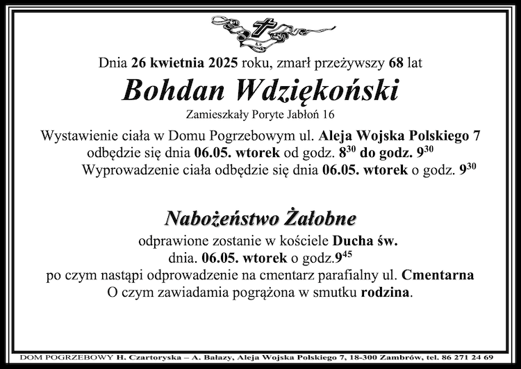 Bohdan Wdziękoński