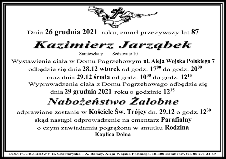 Kazimierz Jarząbek