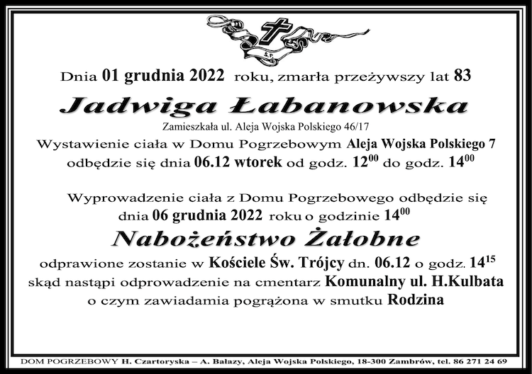 Jadwiga Łabanowska