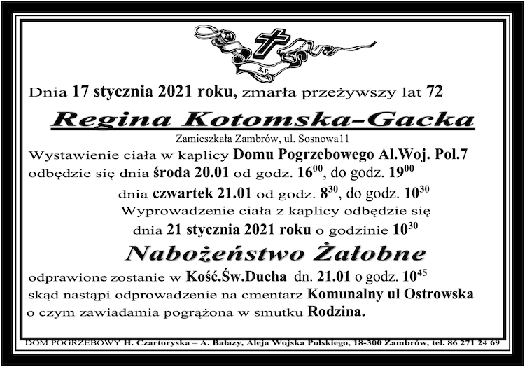 Regina Kotomska-Gacka