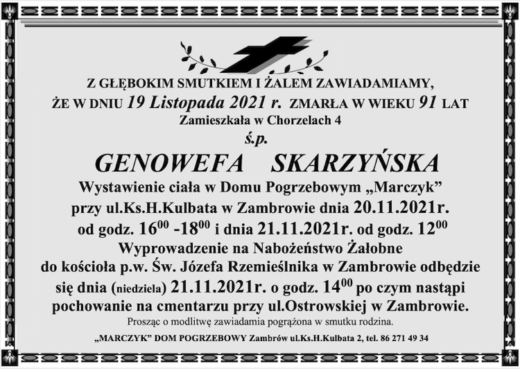 Genowefa Skarzyńska