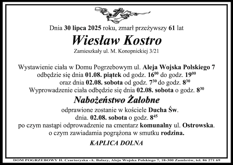 Wiesław Kostro