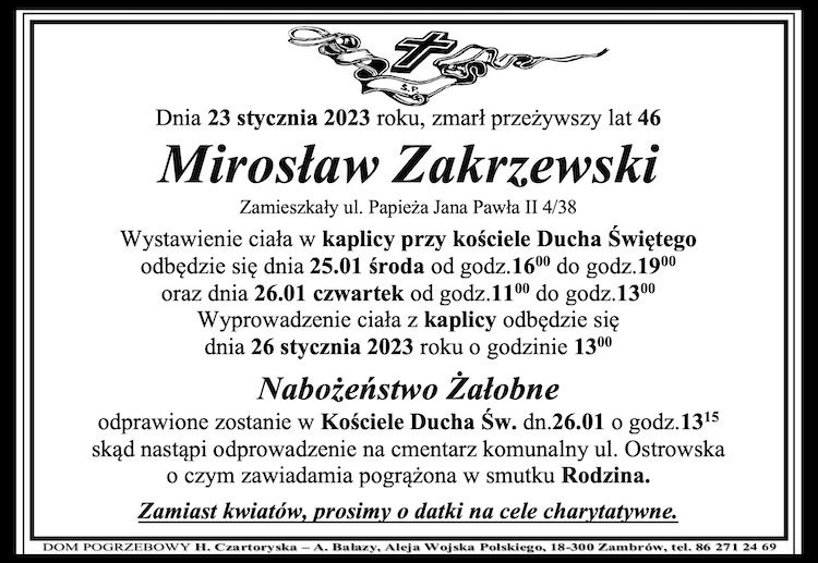 Mirosław Zakrzewski