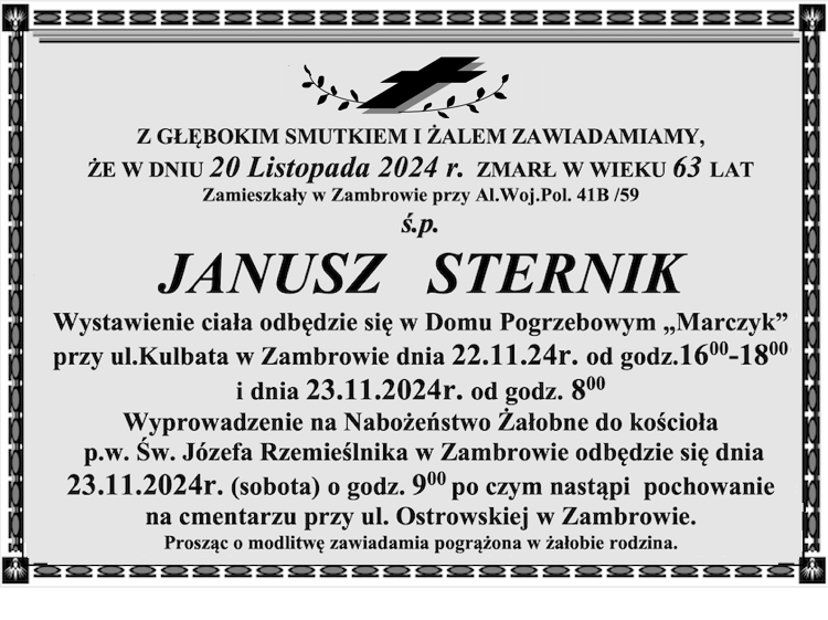 Janusz Sternik