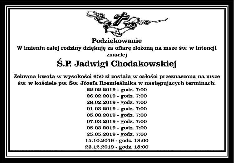 Jadwiga Chodakowska