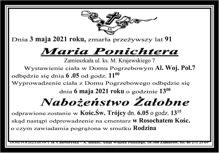 Maria Ponichtera