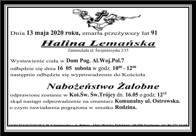 Halina Lemańska