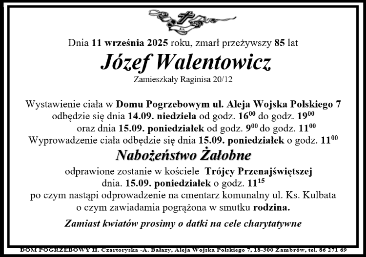 Józef Walentowicz