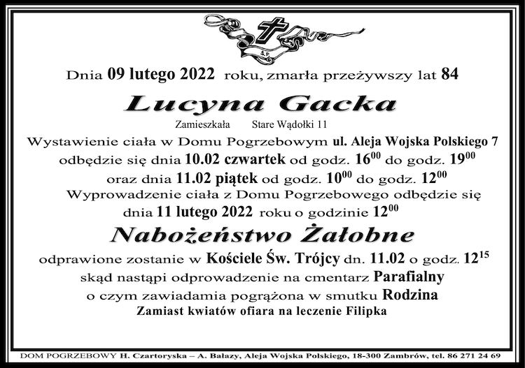 Lucyna  Gacka