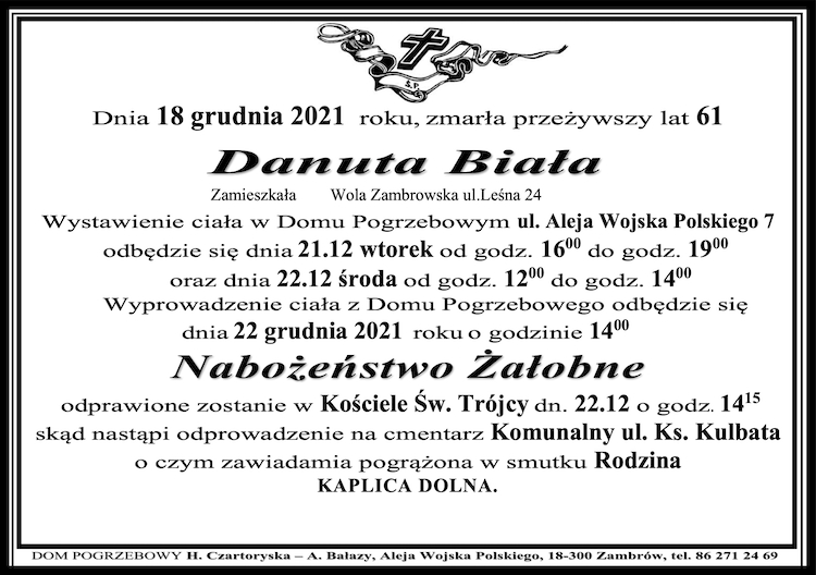 Danuta  Biała