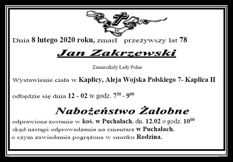 Jan Zakrzewski
