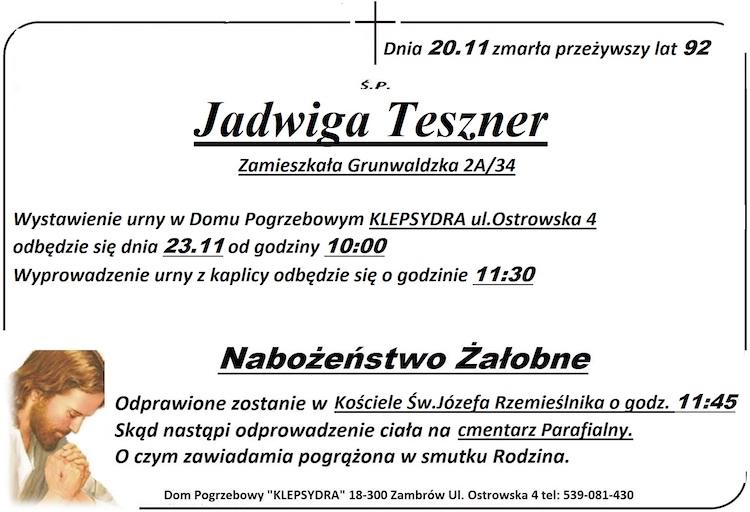 Jadwiga Teszner