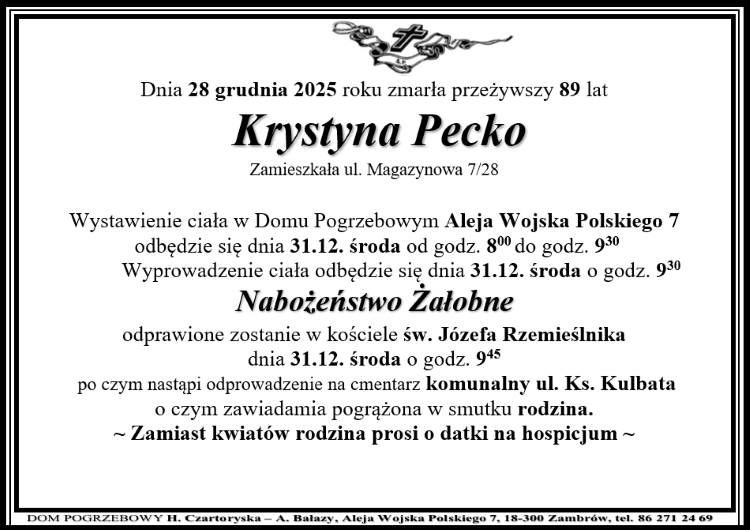Krystyna Pecko