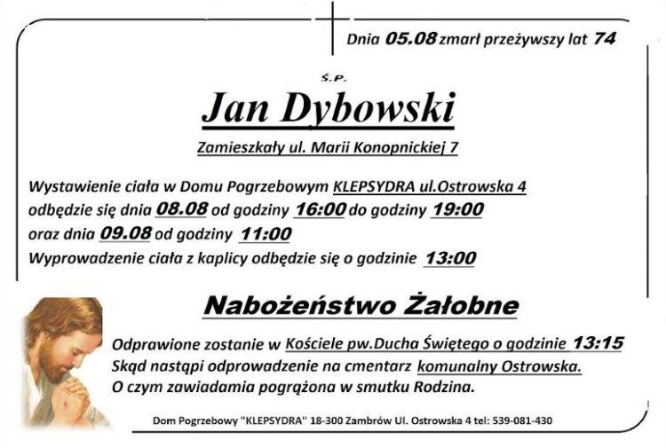 Jan Dybowski