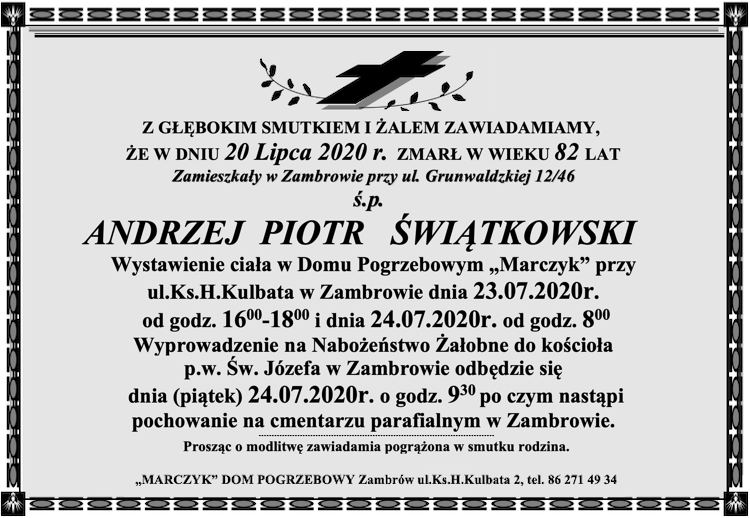 Andrzej Piotr Świątkowski