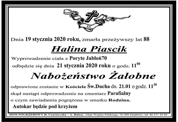 Halina Piascik
