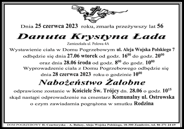 Danuta Krystyna Łada