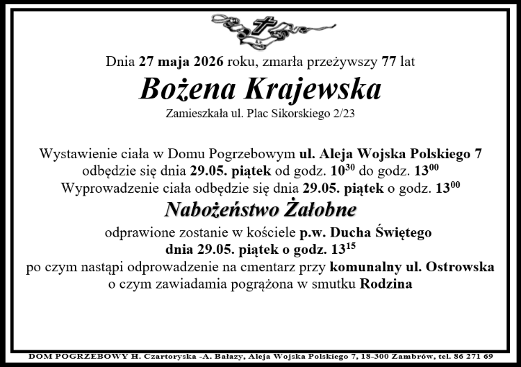 Bożena Krajewska
