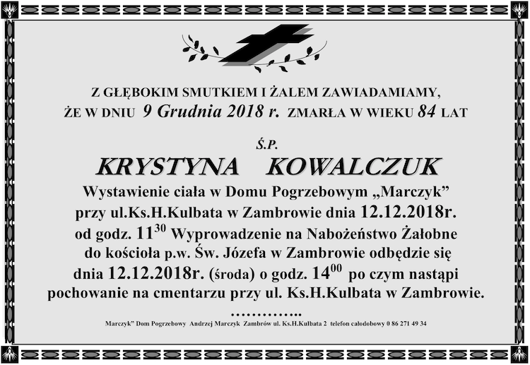 Krystyna Kowalczuk