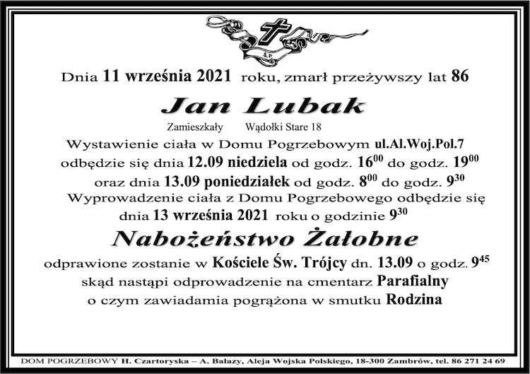 Jan Lubak