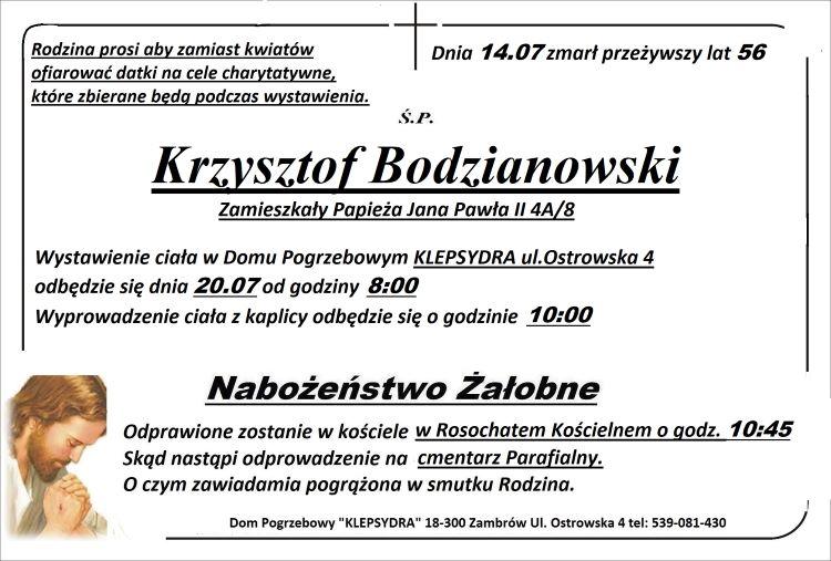 Krzysztof Bodzianowski