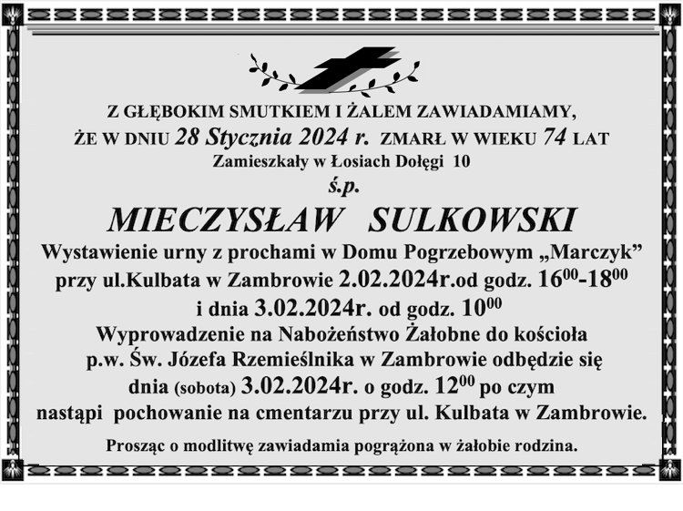 Mieczysław Sulkowski