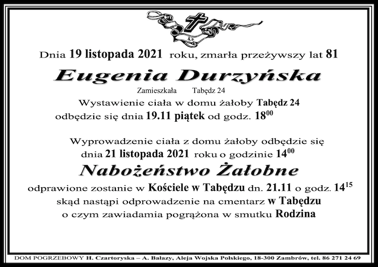 Eugenia  Durzyńska