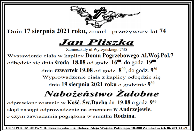 Jan Pliszka