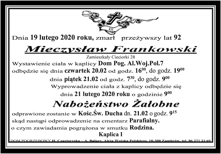 Mieczysław  Frankowski