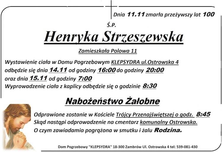 Henryka Strzeszewska