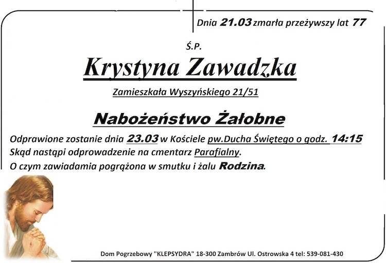Krystyna Zawadzka