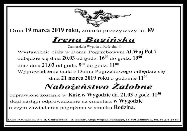 Irena Bagińska