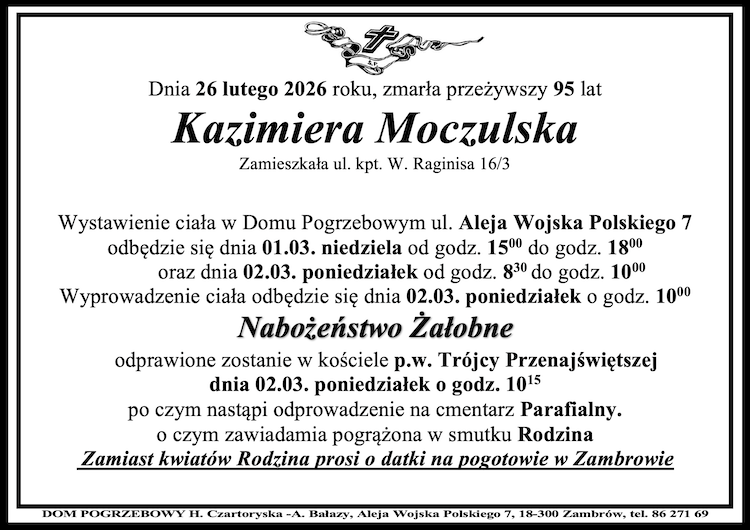 Kazimiera Moczulska